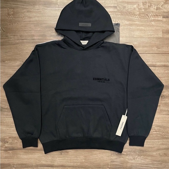 Fear of God Essentials Charcoal Hoodie 100% authentic - Picture 2 of 6